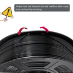 iSANMATE ASA 3D Printer Filament Bundle 4KG (8.8lbs), UV & Weather Resistant 3D Printer Filament Perfect for Outdoor Functional Parts, Black(4-Pack)