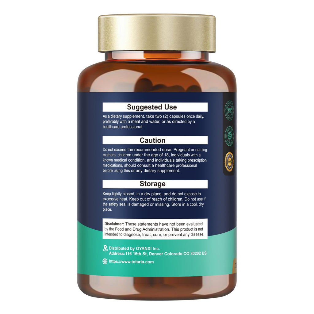 25-in-1 Magnesium Complex with Methylated B Complex, 120 Vegan Capsules per Bottle, 2 Bottles