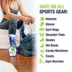 Vapor Fresh Sports Cleaner and Deodorizer - For Boxing Gloves, Sports Pads, Helmets, Gym Bags, Gym Equipment and More - Naturally Powered By Plants, 16 Fl Oz (3-Pack)