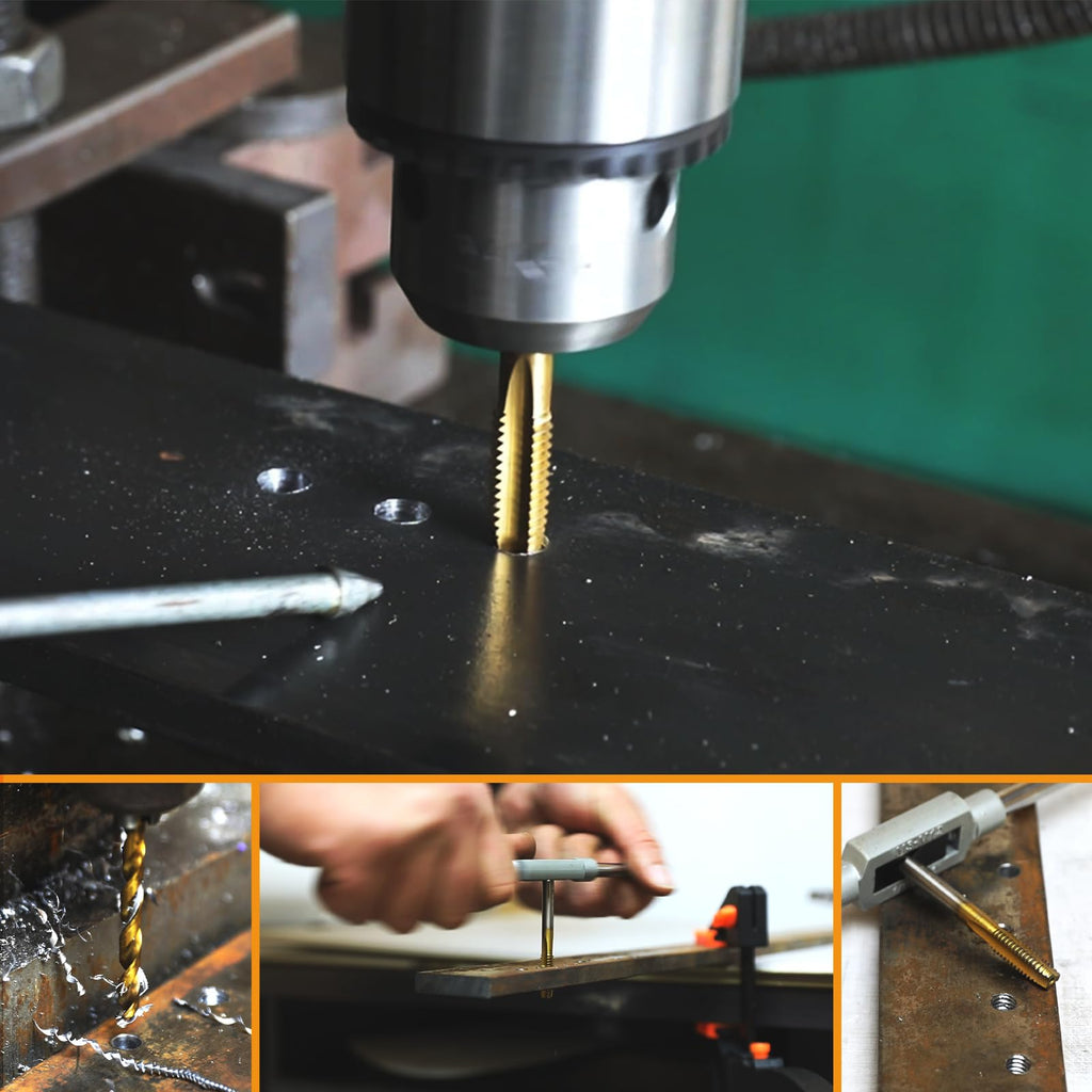 M14x2.0 Tap and 12.0mm Drill Bit for Metal,M2 HSS Metric Drill and Tap Set