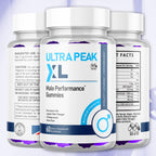 (2 Pack) Ultra Peak XL Gummies for Men, Official UltraPeak XL Male Gummys with All Natural Ingredients, Ultra PeakXL Maximum Strength Health and Wellness Multivitamin Supplement Gummys (120 Gummies)