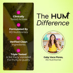 HUM Flatter Me Supplement for Daily Bloating - Parent SKU (3 Pack)
