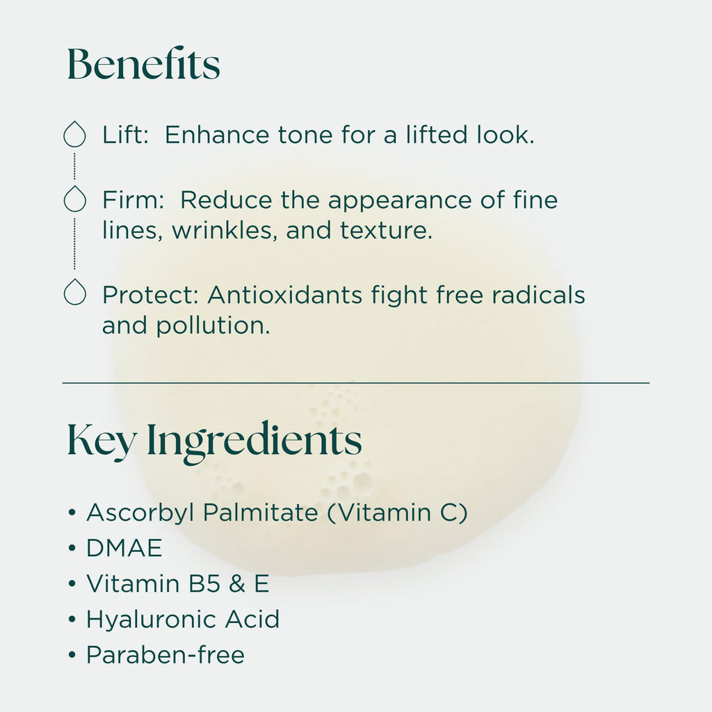 Marini SkinSolutions C-ESTA Face Serum - Lifts, Firms & Protects with Vitamin C, DMAE & Hyaluronic Acid - All Skin Types - Made in the USA - 1 fl oz