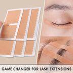 Embagol 800 Pcs Eyelash Extension Tape Lash Tape - Breathable Micropore Medical Tape for Sensitive Under Eye Use