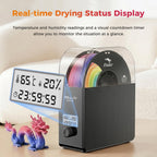 Creality 2026 New Upgrade Filament Dryer Box Pro, Space Pi SE with High PTC Efficiency & Precision Sensor for 1KG Spools 45~65℃, 3D Printer Filament Dehydrator for PLA PETG ABS ASA TPU