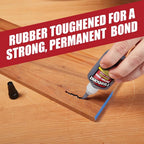 Titebond Instant Bond Medium CA Super Glue – Jet Black, Ethyl Cyanoacrylate Adhesive for Woodworking, Gap-Filling, 40-60 Second Set – 2 Oz. 8211