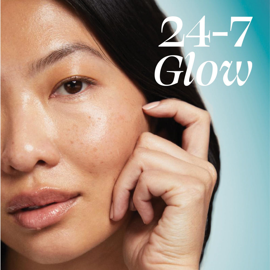 TULA Skin Care 24-7 Hydrating Day & Night Cream - Anti-Aging Moisturizer for Face, Contains Watermelon & Blueberry Extract, 1.5 oz.