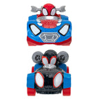 Marvel Spidey and His Amazing Friends City Track Set - 24-Inch Set with Two Exclusive 3-Inch Vehicles
