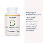 BioPure PC Ecklonia Cava Capsules – Marine Polyphenol Complex from Brown Seaweed, Rich in Phlorotannins, Trace Minerals & Nutrients for Cellular Health, Circulation & Immune Support – 75 Capsules
