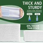 Disposable Face Towels 300 Count, Biodegradable Ultra Soft & Thick Facial Towels for Sensitive Skin, Lint-Free Makeup Remover Dry Wipes, Multi-Purpose Cleansing Towelettes for Face Wipes, Skincare