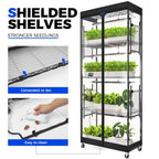 Barrina LP750 Indoor Greenhouse with Grow Light, 5 Tier Stand with Tent