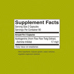 Nature's Sunshine Paw Paw Cell-Reg, 180 Capsules | Contains over 50 Acetogenins to Modulate ATP Production and Blood Supply