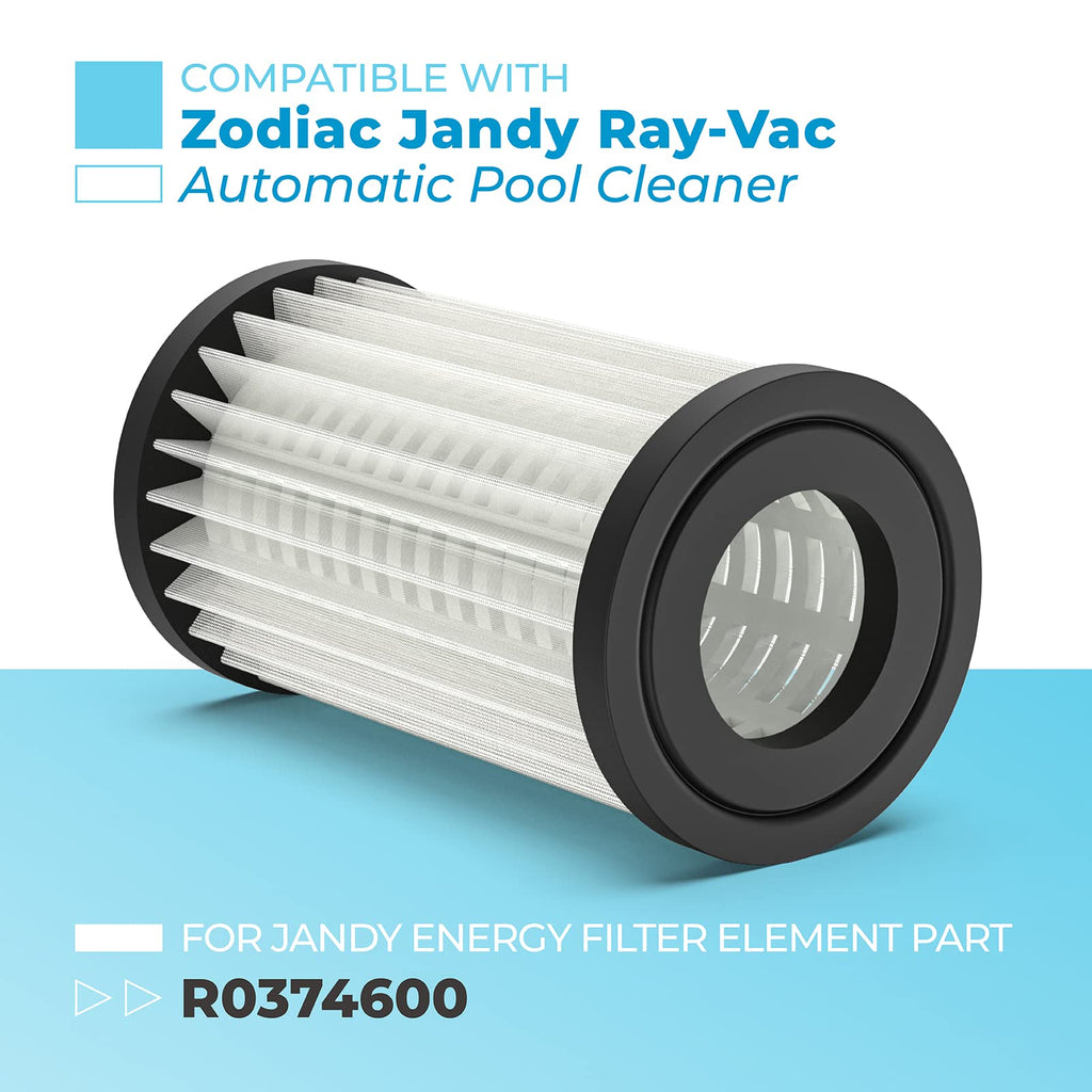 R0374600 Energy Filter Element Replacement Kit Compatible with Zodiac Jandy Ray-Vac Automatic Pool Cleaner