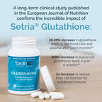 BrainMD Glutathione Ultra - Antioxidant Support Supplement - 60 Capsules