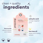 dearcloud Miffy Hydrocolloid Blemish Patches - 36 Count Refill Set- Pimple Patches for Face, Acne Spot Treatment With Niacinamide & Salicylic Acid (Blemish Bunny)