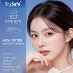 4 pairs PDRN & Calcium Micro Eye Patches, Under Eye Patches for Puffy eyes, Dark Circles & Wrinkle | Hyaluronic Acid, Kojic Acid, Collagen, Peptides, Vitamin C, Niacinamide - Korean Popular Eye Care