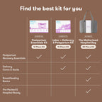 Frida 12pc Postpartum Essentials Kit, Hospital Bag Basics for New Mom