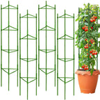 Yongblus 63Inch Tomato Cage for Garden, 4Pack Plant Support Garden Stakes