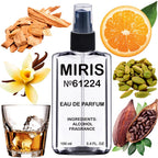 MIRIS No. 61224, Inspired by Vanilla Diorama, Long-Lasting Unisex Eau de Parfum for Women & Men, Spray 3.4 Fl Oz / 100 ml