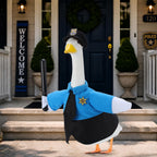 EKOREST Police Porch Goose Outfits for 23 Inch Statue