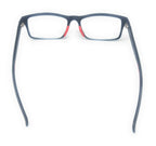 Foster Grant Ironman Reading Glasses, Black/Red (+2.50)