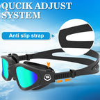 WIN.MAX Swimming Goggles Swim Pool Goggles Anti Fog Anti UV No Leakage Clear Vision for Men Women Adults Teenagers
