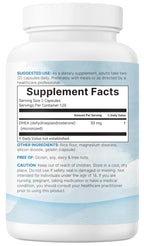 Micro Ingredients DHEA 50 mg Per Serving, 240 Capsules | Micronized DHEA Supplement for Women & Men | Non-GMO, Gluten Free, Soy Free