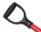 Bully Tools Floor Scraper - Heavy Duty 7-Gauge Scraper with Fiberglass D-Grip Handle for Tile Removal, Carpet Removal, Ice & Mud Scraping, Landscaping Tools, Flat Shovel - 100% Made in the USA, 7-Inch