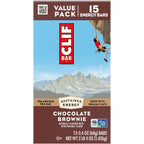 CLIF BAR Protein Energy Bars, Chocolate Brownie, 15ct
