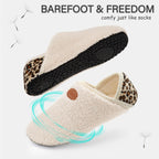 ATHMILE House Slippers for Women Men Indoor Barefoot House Shoes Soft Socks