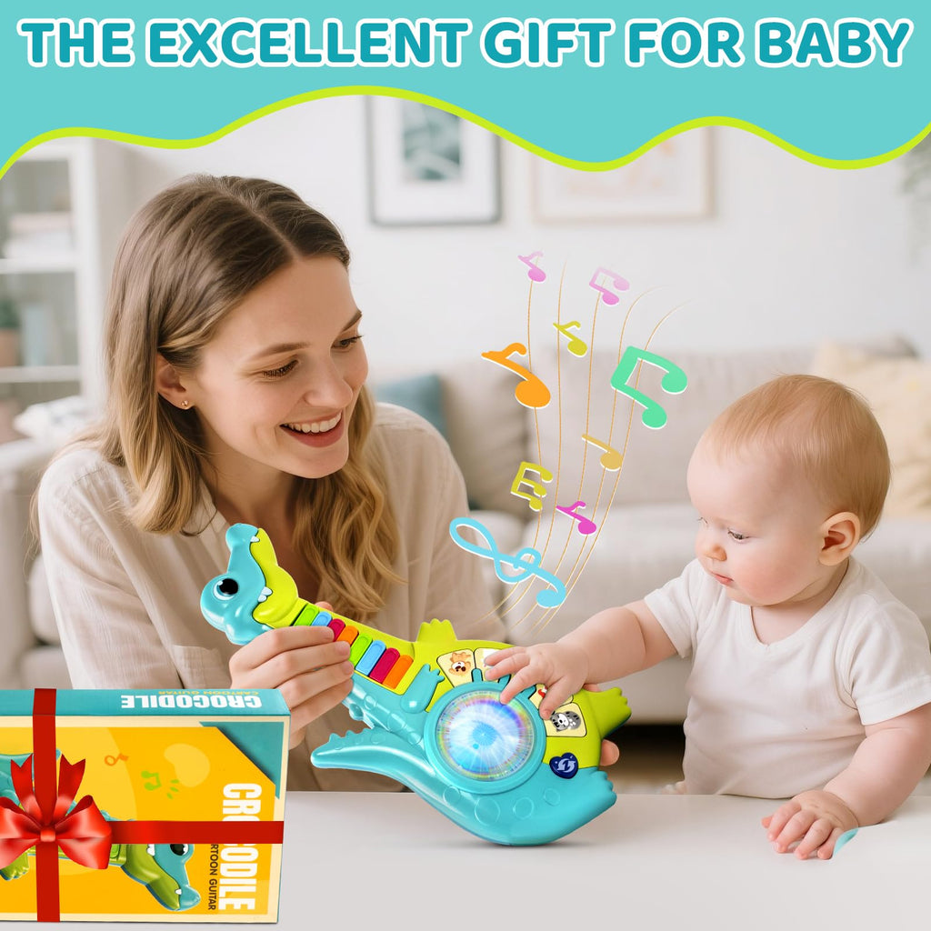 Marstone Piano Guitar Musical Toys for 1-3 Year Old Boys Girls