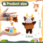 JoyRapt Small Stuffed Animals Bulk Gifts for Kids, Tiny Plushies Toys