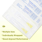 30 Gauge 1/2 Inch Disposable Needles with Caps - Luer Lock Lab Dispensing Accessories Individually Wrapped, Box of 50