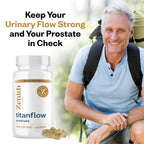 Zenith Labs - TitanFlow - Prostate Supplements for Men - with Pumpkin Seed Oil to Support Urinary and Prostate Health