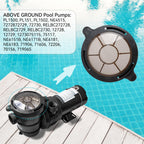 AOIT PL1585 Pool Pump Lid Basket Cover Replacement for Harris 72729 72730, Compatible with Doheny Above Ground Pool Pump 72728, PL1600 PL1601 HydroTools Fit for 0.75 hp 1 hp 1.5 hp with O-Ring