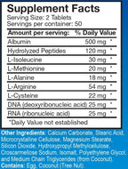 Nu-Health Super Albumin Hydrolyzed Protein Amino Acids, 100 Tabs Pack of 2