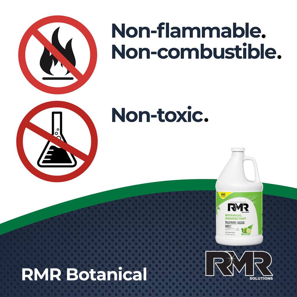 RMR Brands Botanical Disinfectant and Cleaner, Kills 99% of Household Bacteria and Viruses, EPA Registered, Gallon, 4 Pack