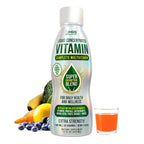 MBS Biotechnology Liquid Multivitamin for Adults – Complete High-Absorption Daily Vitamin with Superfoods, CoQ10, B-Complex, Turmeric & PQQ – Immune & Energy Support – Berry Flavor, 17 oz