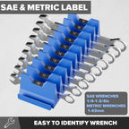 40PCS Modular Wrench Organizer Wrench Holder for Tool Drawer Storage