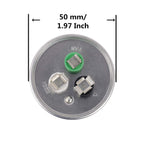 BOJACK 35+5uF 35 5 MFD ±6% 370V/440V CBB65 Dual Run Circular Start Capacitor for AC Motor Run or Fan Start or Condenser Straight