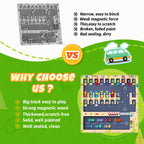 Magnetic Alphabet Maze Letter Puzzle Board, NOWRICH Montessori Toys for 2 3 4 5 Years Old Boys Girls, Magnet Alphabet Learning Car Parking Maze Toys for Kids 3-5, Birthday Gifts for Toddler