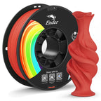 Creality Matte PLA Plus Filament 1.75mm, Low Warping, Minimal Layer Lines, Dimensional Accuracy +/- 0.02mm, 1kg (2.2lb) 3D Printer PLA+ Filament, Matte Red