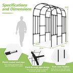 Trellis for Climbing Plants Outdoor - Cucumber Trellis Size:71*47* 79 inch