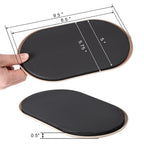 Furniture Sliders, Furniture Sliders Pads for Hardwood Floors, Chair Legs Floors Protectors, Reusable Round Glides Glider, Heavy Duty Furniture Movers Sliders (8 Pcs, 5 3/4inch x 9 1/2inch,Coffee)