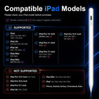 HATOKU Stylus Pen for Apple iPad 2018-2026 Magnetic for Note-Taking Drawing