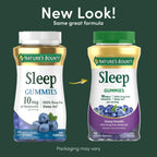 Nature's Bounty 10 mg Melatonin Gummy, 100% Drug Free Sleep Supplement, 10 mg, Blueberry, 140 Ct (Pack of 2)