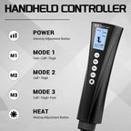 Bestgift Christmas Gifts for Men, Women, Mom, Dad, Mother's Day, Father's Day, Air Compression Massager with Heat for Foot, Leg, Calf, Thigh, Knee, Helpful for Muscle Fatigue, Cramps, Swelling, Edema