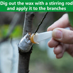 Shupakul Tree Grafting Wax Set, Tree Wound Pruning Sealer with Sealing Tape, Grafting Wax for Roses Fruit Bonsai Shrubs Plant Healing