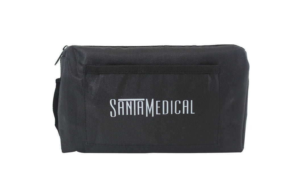 Santamedical Aneroid Sphygmomanometer - Bp Cuff with Stethoscope - Black