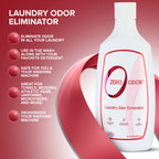 Zero Odor Laundry Odor Eliminator for Clothes, In-Wash Odor Eliminator